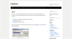 Desktop Screenshot of lazycure.com